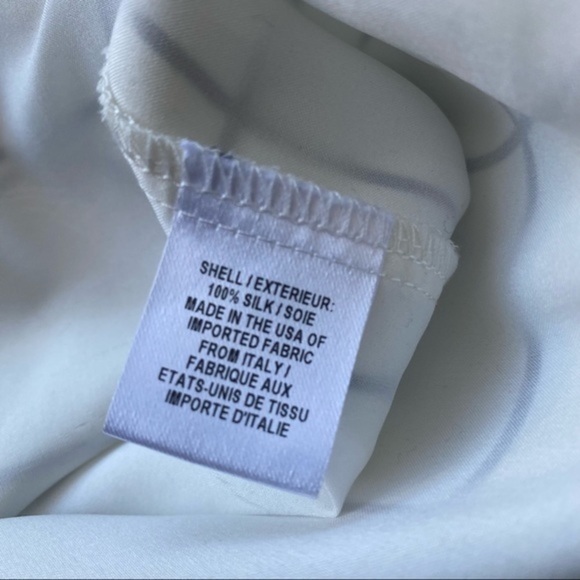 Milly Check-Print Silk Georgette Sweatshirt - Picture 9 of 10